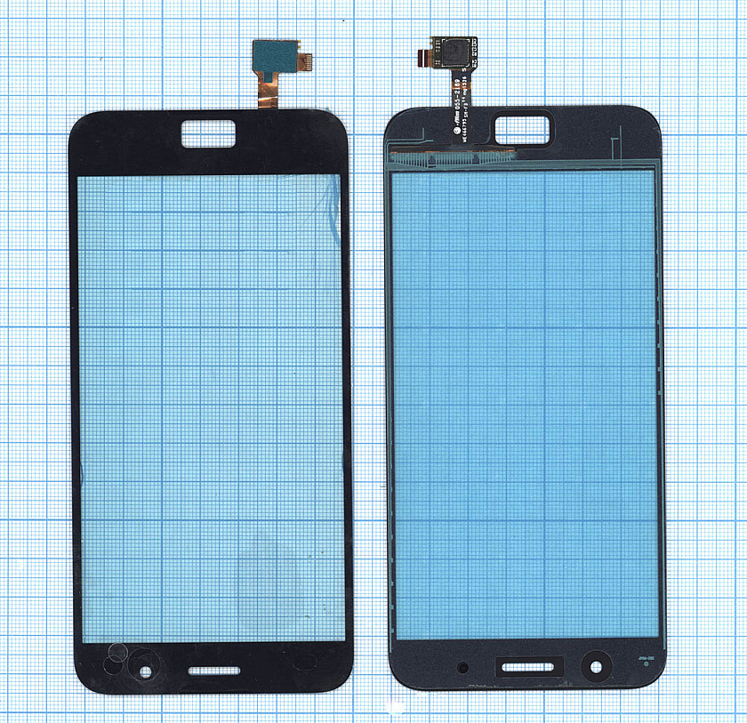 Сенсорное стекло (тачскрин) для Lenovo ZUK Z1 черное