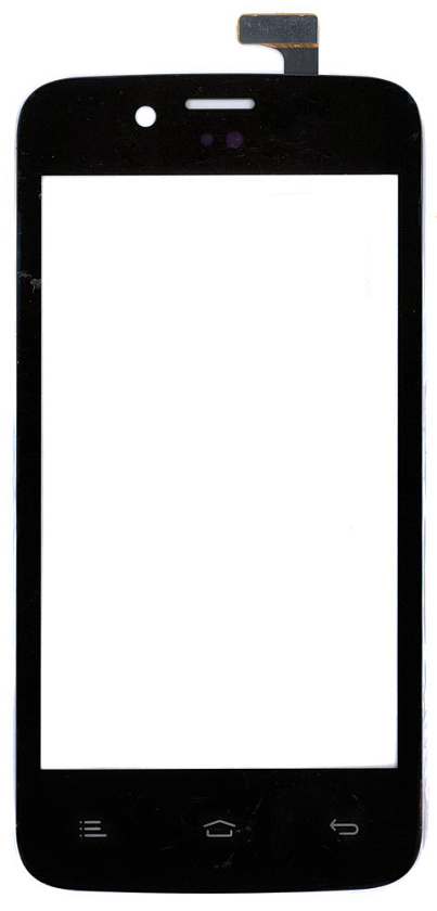 Сенсорное стекло (тачскрин) для Fly IQ440 Energie черное