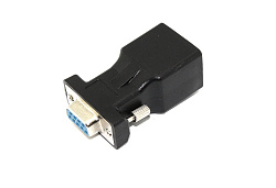 Переходник RJ45  на DB9 9 pin мама