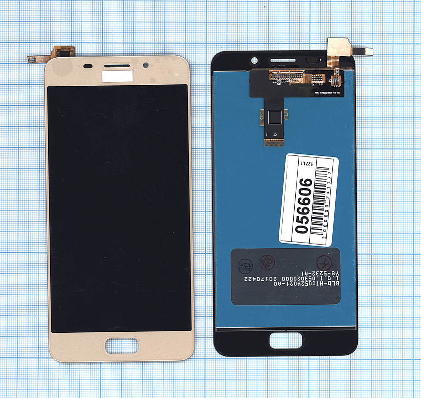 Дисплей для Asus ZenFone 3s Max ZC521TL золотой