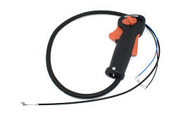 Ручка газа в сборе для бензокосы, триммера Stihl FS38, FS45, FS55 без трубки
