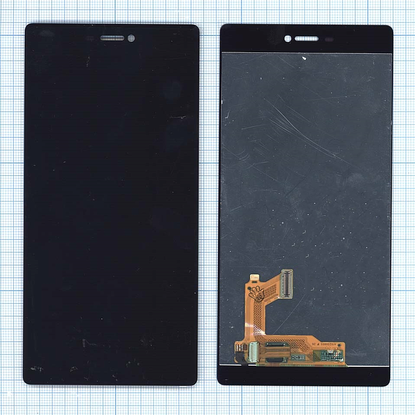 Дисплей для Huawei P8 черный