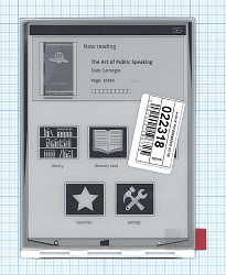 Экран для электронной книги e-ink 6" PVI ED060SCG H2-TB