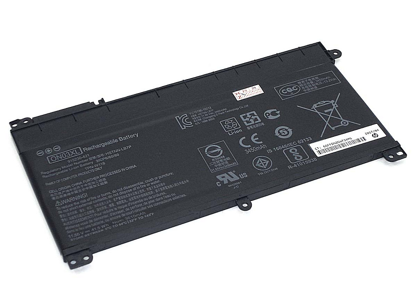 Аккумуляторная батарея для ноутбука HP M3-U X360 13.3 (ON03XL) 11.55V 41.5Wh