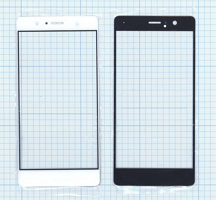 Стекло для Huawei P9 Lite белое