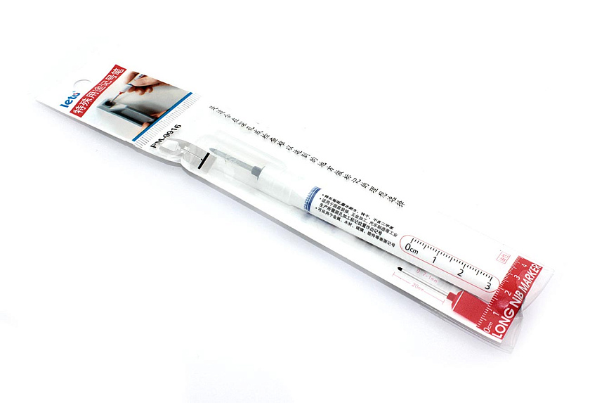 Маркер с тонким стержнем, чёрный