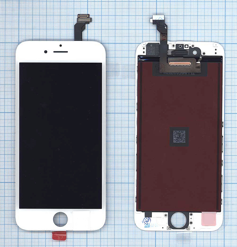 Дисплей для iPhone 6 в сборе с тачскрином (JDF) белый