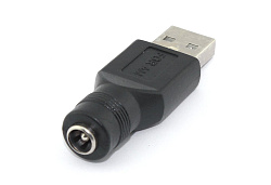Переходник 5,5х2,5 на USB Type A папа