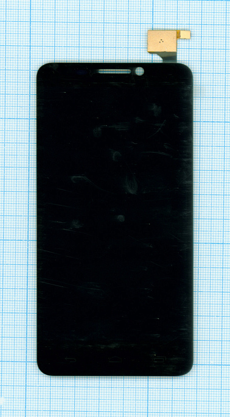 Дисплей для Alcatel One Touch Idol 6030D черный