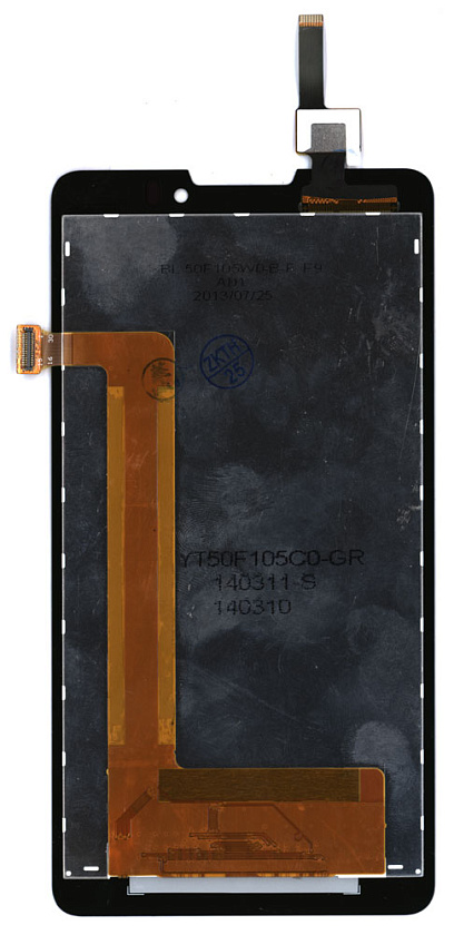 Дисплей для Lenovo P780 черный