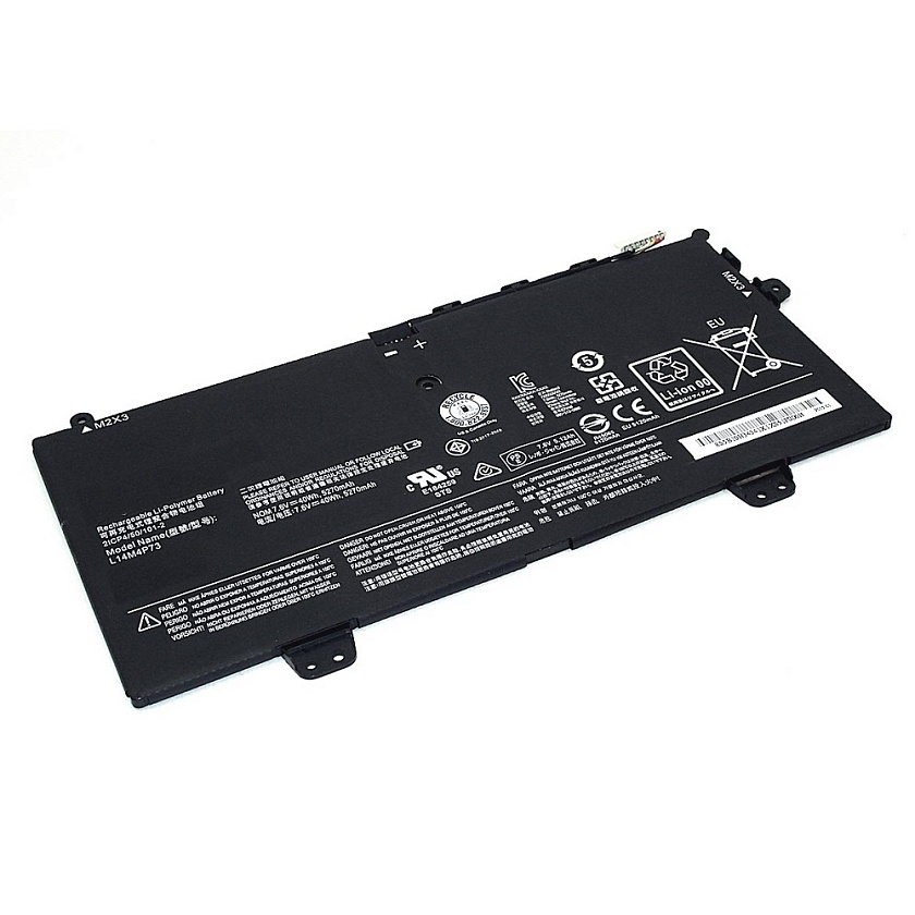 Аккумуляторная батарея для ноутбука Lenovo 700-11ISK (L14M4P73) 7.6V 5270mAh