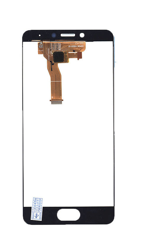 Дисплей для Meizu M5с белый