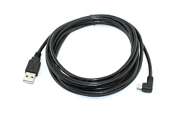 Кабель USB  Type A на Micro USB угол влево 3 м