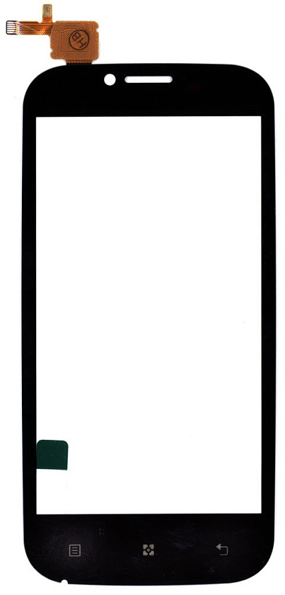 Сенсорное стекло (тачскрин) для Lenovo A706 черное