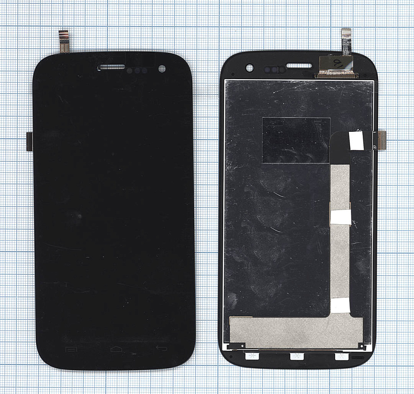 Дисплей для Micromax A117 Canvas Magnus черный