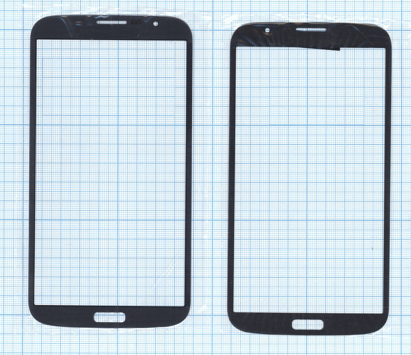 Стекло для Samsung Galaxy Mega GT-I9200 черное