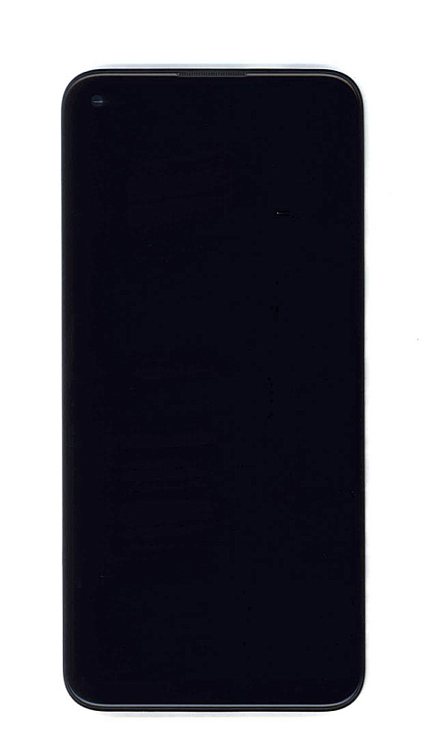 Дисплей для Samsung Galaxy A11 SM-A115F черный с рамкой