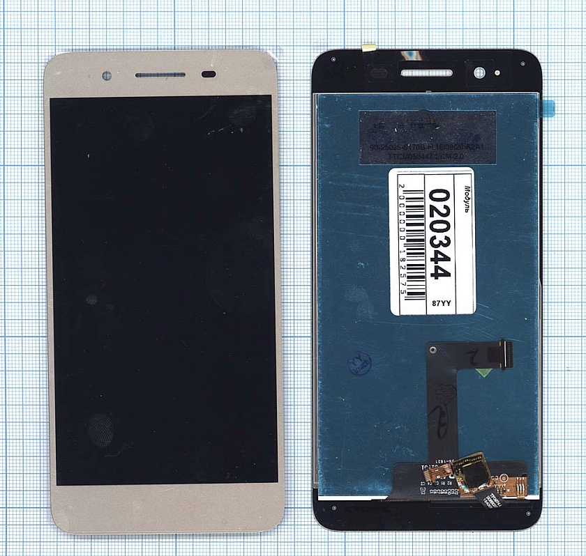 Дисплей для Huawei GR3 LTE TAG-L21 золото