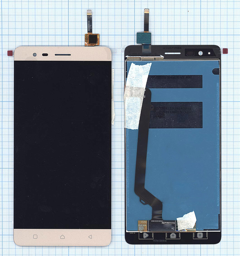 Дисплей для Lenovo Vibe K5 Note (A7020A48) золотой