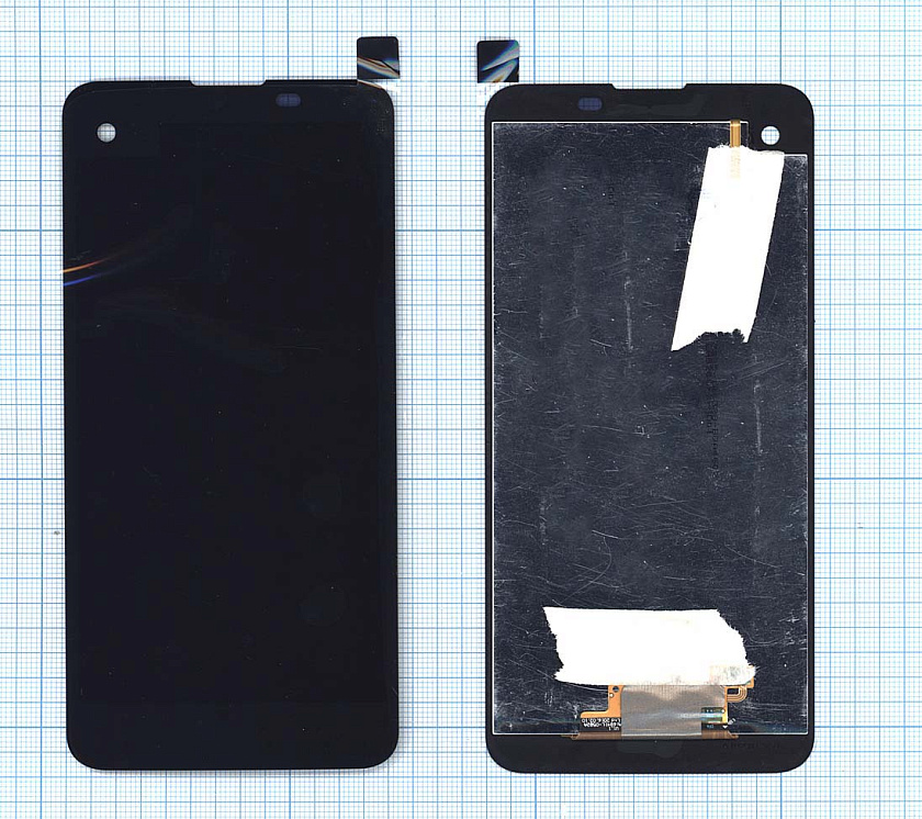 Дисплей для LG X view K500DS черный