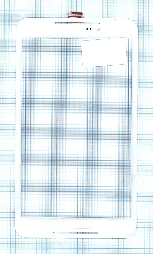 Сенсорное стекло (тачскрин) для Asus Fonepad 8 FE380CG белое