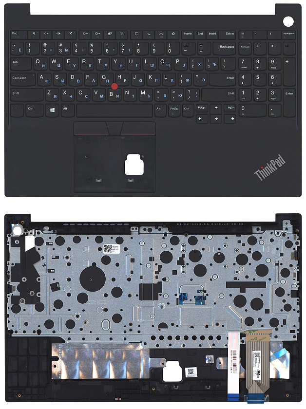 Топкейс для Lenovo ThinkPad E15 Gen 1 2020 без подсветки