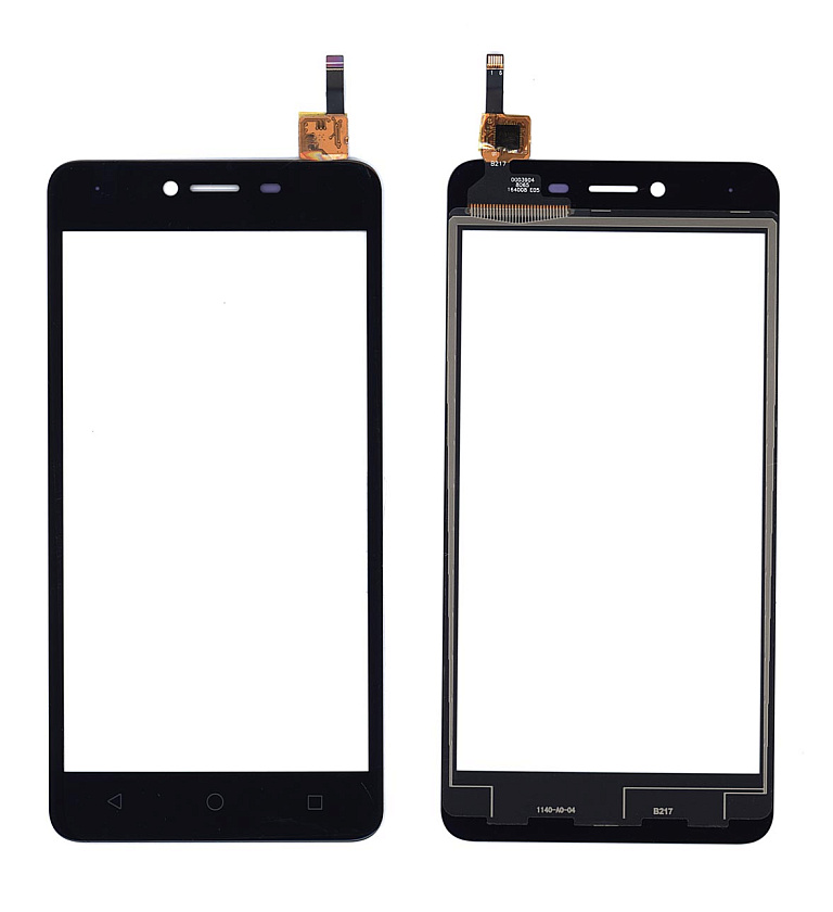 Сенсорное стекло (тачскрин) для BQ BQ-5059 Strike Power черное