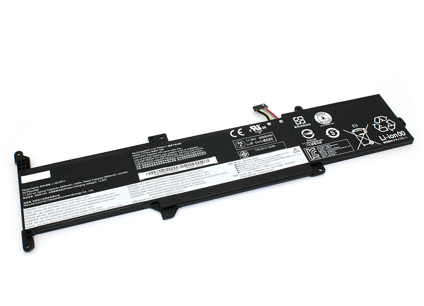 Аккумуляторная батарея для ноутбука Lenovo IdeaPad 3-14 (L19C3PF7) 11,34V 45Wh