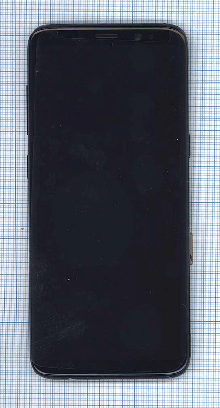 Дисплей для Samsung Galaxy S8 SM-G950F черный с черной рамкой
