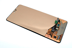 Дисплей для Samsung Galaxy A72 SM-A725F в сборе с тачскрином с рамкой OLED черный