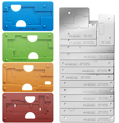 Набор трафаретов Jitongxie ZX-01 для iPhone X-14 Pro MAX