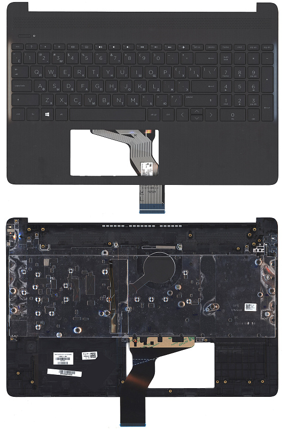 Топкейс для HP 15S-EQ 15S-FQ черный
