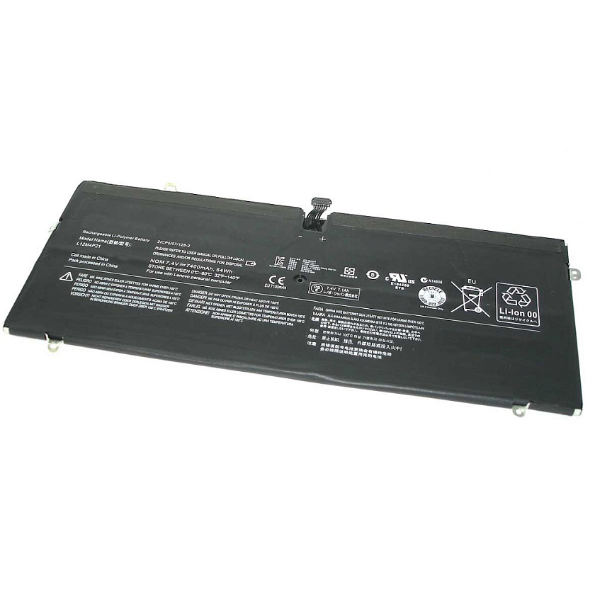 Аккумуляторная батарея для ноутбука Lenovo Yoga 2 Ultrabook (L12M4P21) 7.4V 54Wh