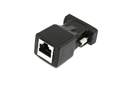 Переходник RJ45  на DB9 9 pin мама