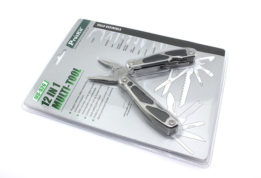 Мультитул Pro'sKit MS-526 (12 в 1)