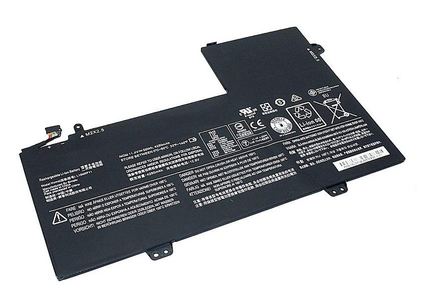 Аккумуляторная батарея для ноутбука Lenovo IdeaPad 700S-14ISK (L15C6P11) 11.4V 4390mAh