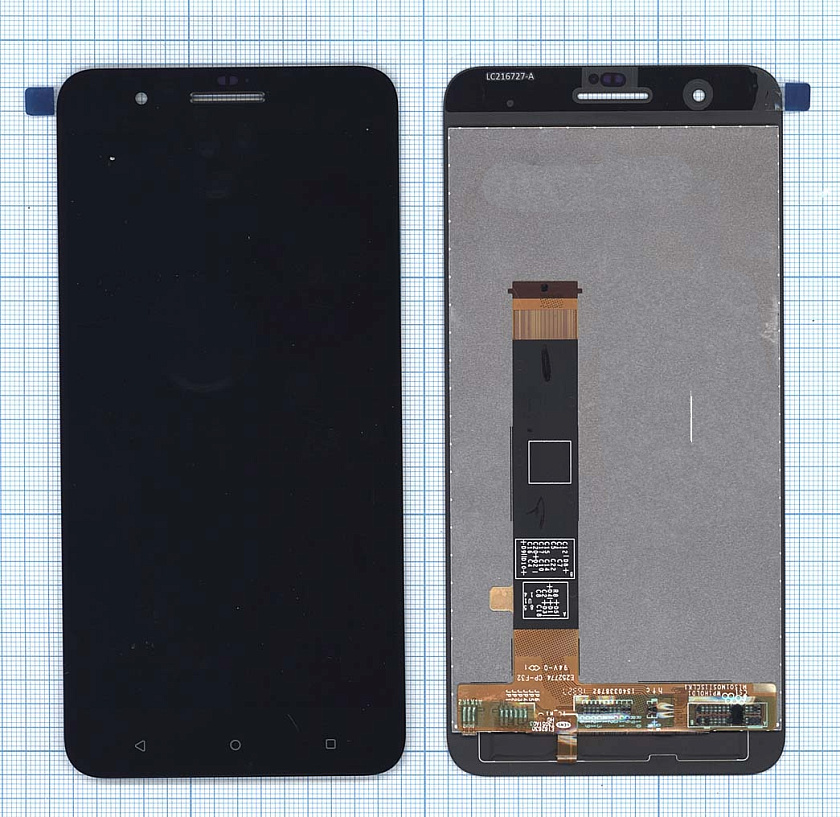 Дисплей для HTC One X10 черный