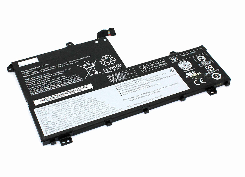 Аккумуляторная батарея для ноутбука Lenovo L19C3PF0 11.25V 3320mAh