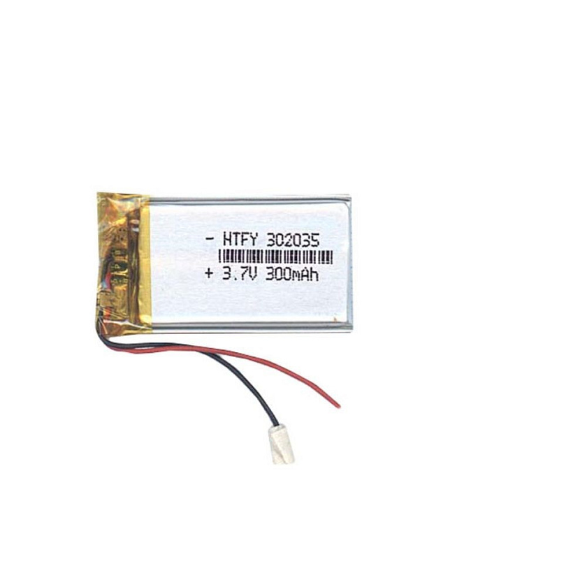 Аккумулятор Li-Pol (батарея) 3*20*35мм 2pin 3.7V/300mAh