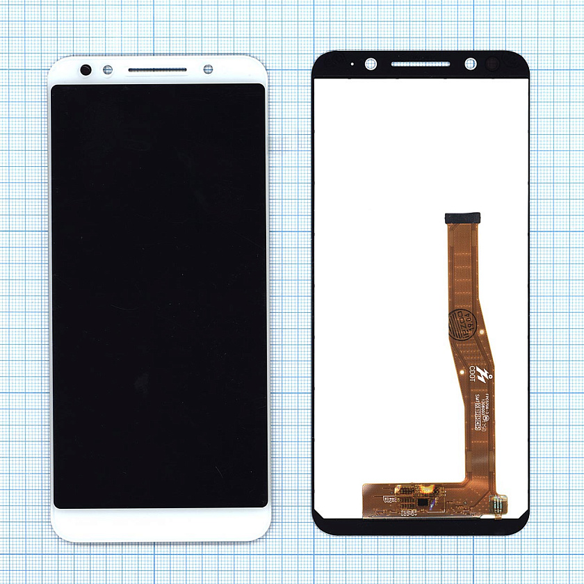 Дисплей для Alcatel 3X 5058(IY) белый