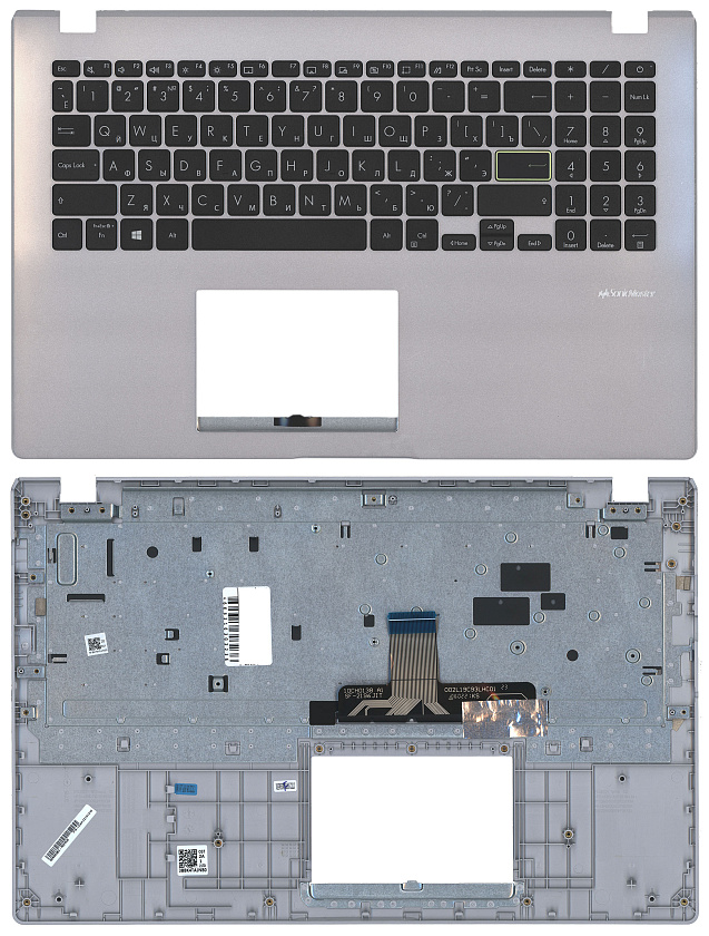 Топкейс для Asus E510MA серый