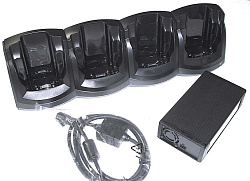 Motorola Symbol CRD5000-4000UR Четырехслотовая  зарядка терминалов mc5040 с блоком питания