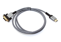 Кабель-переходник с VGA на  HDMI папа-папа