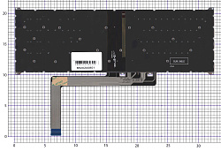 Клавиатура для ноутбука Acer Aspire Go 17 AG17-31P-382s 32pin черная