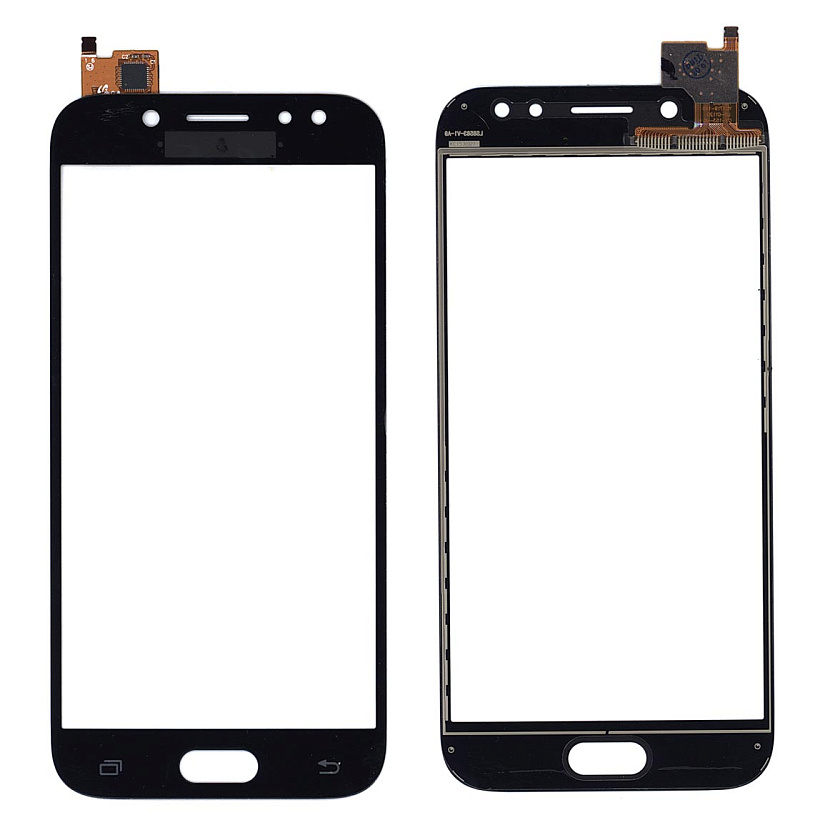 Сенсорное стекло (тачскрин) для Samsung Galaxy J5 (2017) SM-J530FM/DS черное