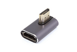 Переходник HDMI угловой  папа-мама влево