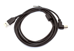 Кабель USB  2.0 на  USB-B угол вверх 3 м