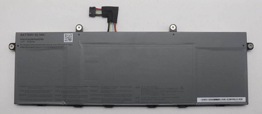 Аккумуляторная батарея для ноутбука Lenovo ThinkPad X9-14 Gen 1 (L24B3P71) 11.7V 55.1Wh